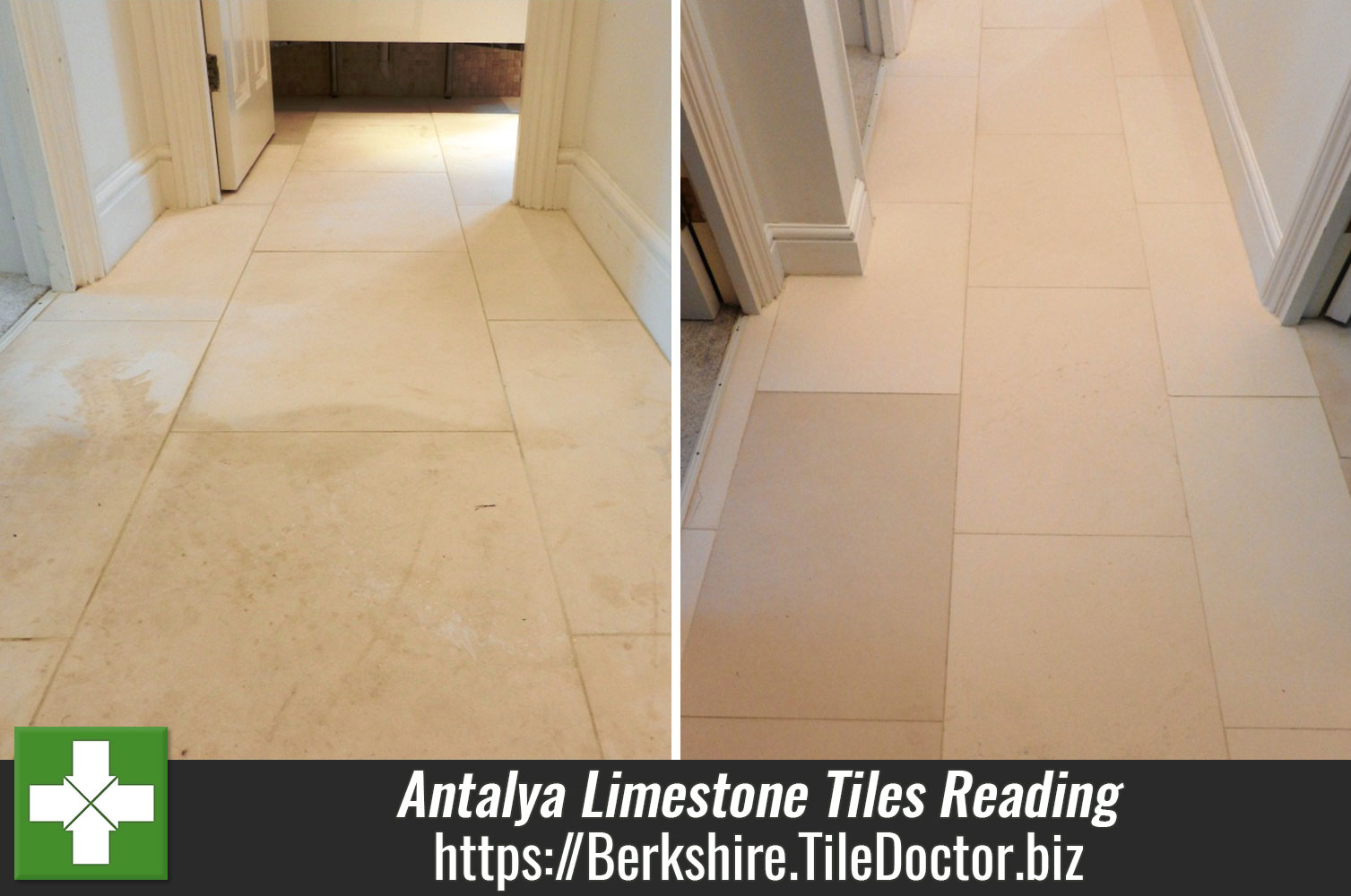 Cleaning Antalya Limestone Tiles in Reading