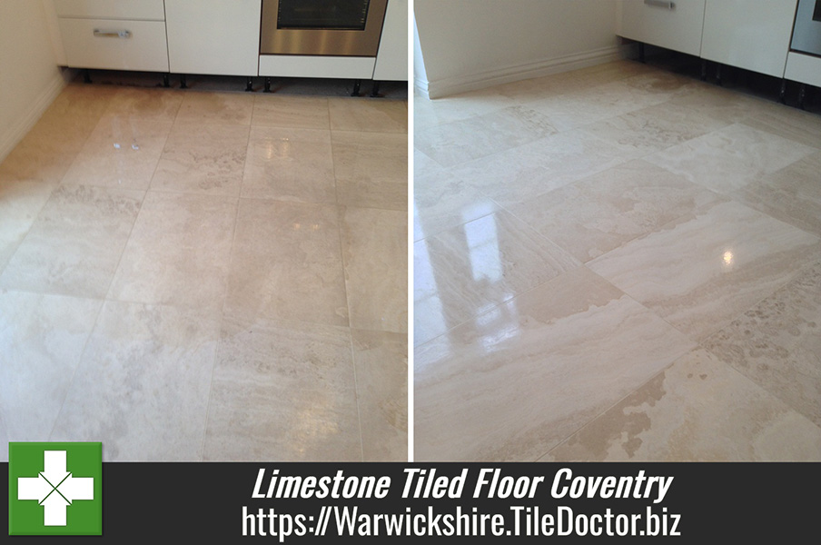 Resolving a Dull and Scratched Limestone Tiled Floor