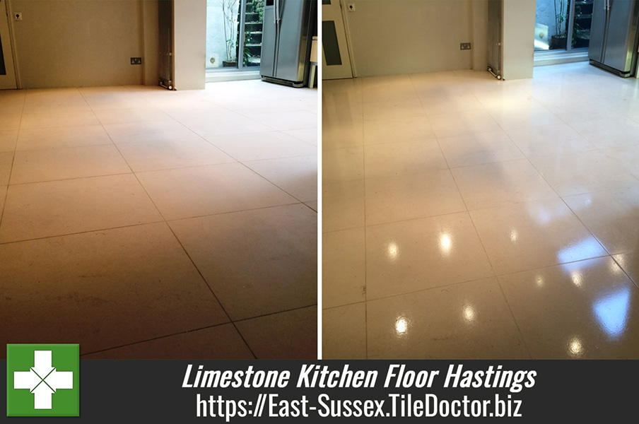 Maintaining a Limestone Kitchen floor in Hastings