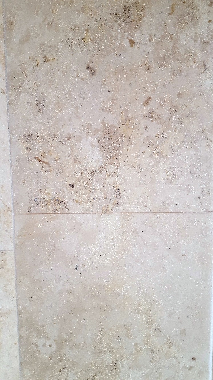 Large Jura Limestone Floor After Cleaning Beckwithshaw Near Harrogate